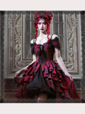 Hades Banquet Gothic Dress by Blood Supply (BSY109)